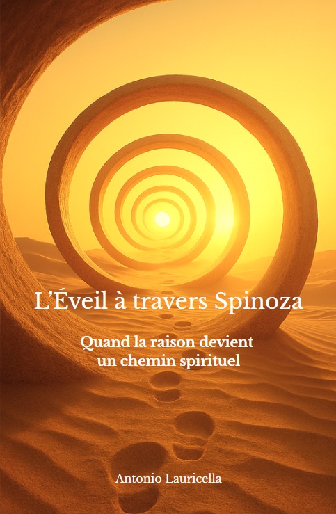 Couverture du livre L’Éveil à travers Spinoza d’Antonio Lauricella
